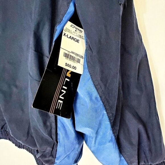 Men's Online Lightweight Navy Jacket XL - Picture 3 of 7